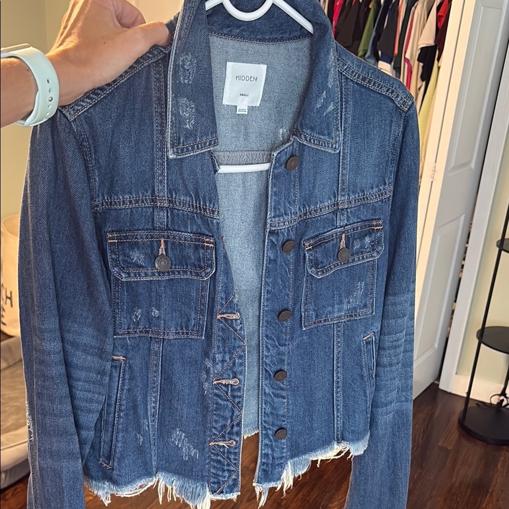 Hidden Women's Blue Jean Jacket